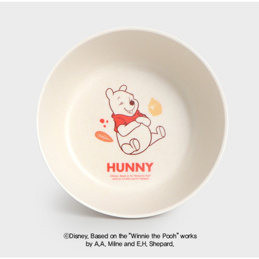 DAISO Tô Gỗ Hình Gấu Pooh Kích Thước 12cm / 13cm / 16cm