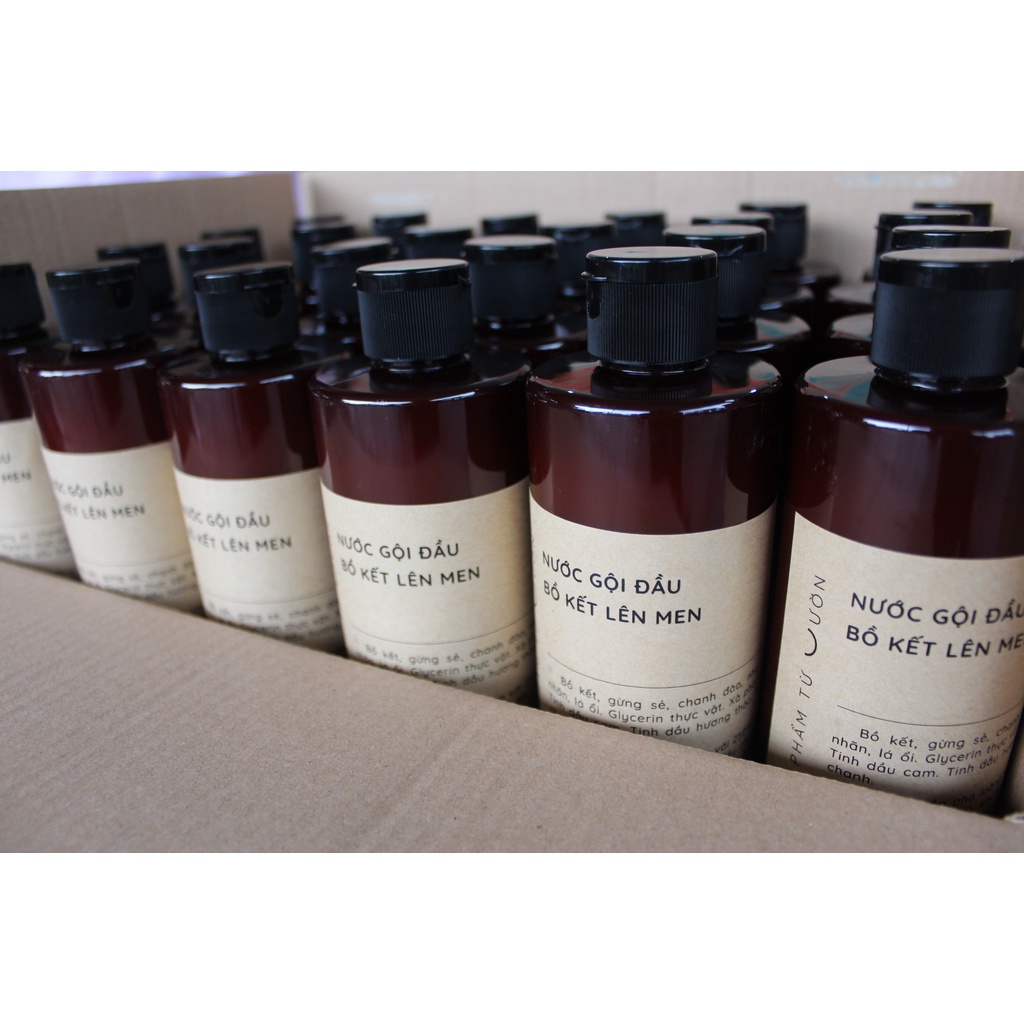 Nước Gội Đầu Bồ Kết Lên Men 500ml