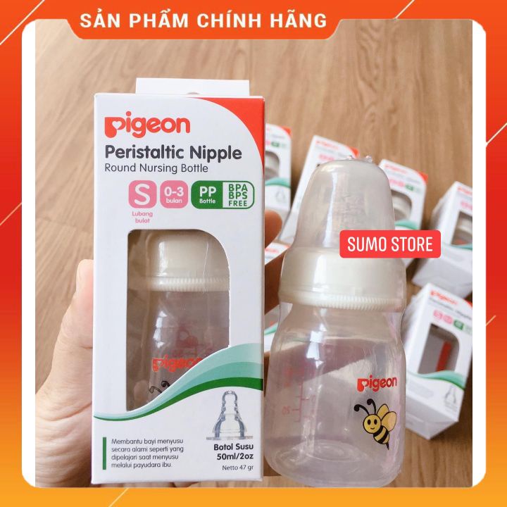 Bình sữa Pigeon sơ sinh 50ml