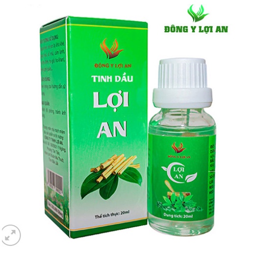 [TẶNG BÌNH TẬP UỐNG] Tinh dầu bôi ho, sổ mũi, khò khè cho bé Lợi An [Chính Hãng]