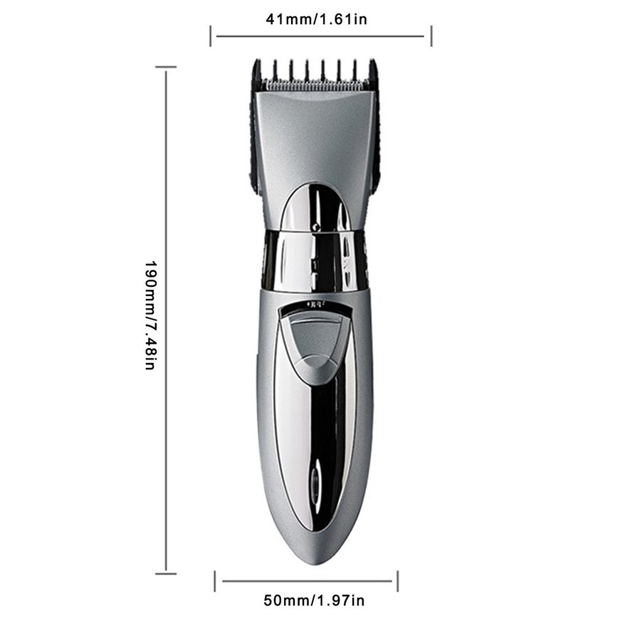 Tông đơ cắt tóc bằng điện chống thấm nước có thể sạc lại
 | BigBuy360 - bigbuy360.vn