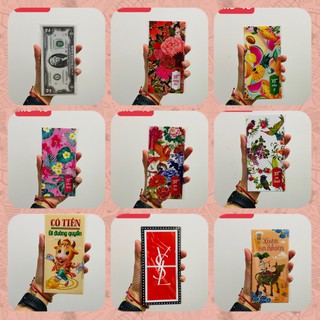 xấp 10 BAO LÌ XÌ TRANG TRÍ MẪU THƯƠNG HIỆU, HOA LÁ TẾT XUÂN - BBĐG