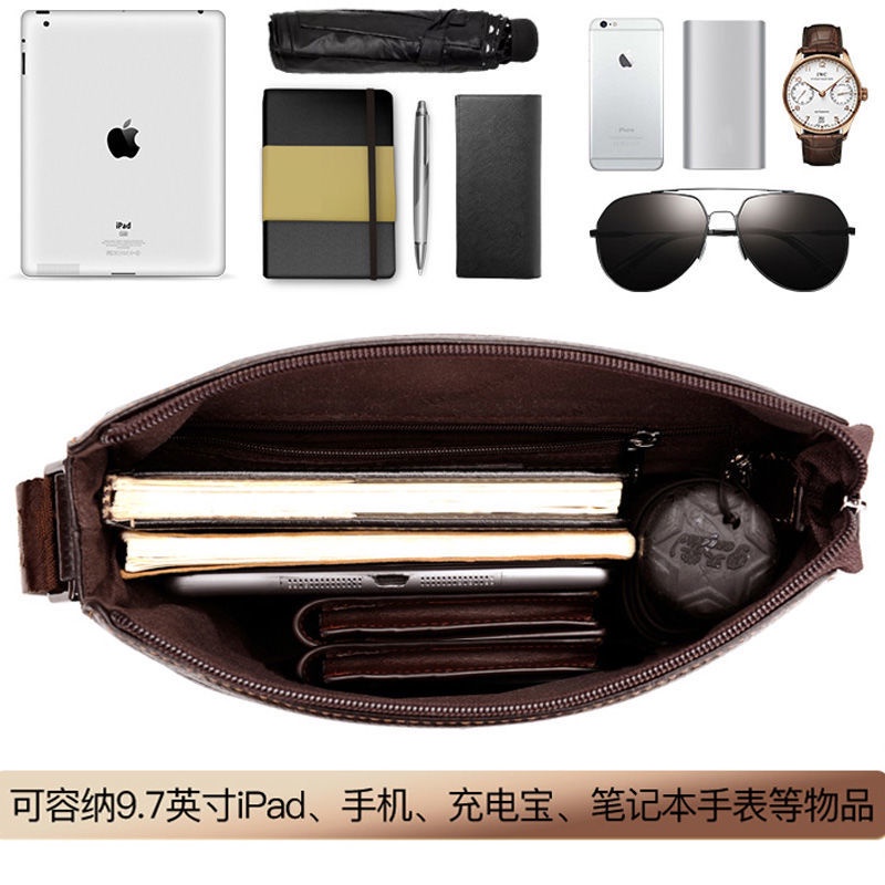 Túi xách da đeo chéo thời trang dành cho nam
 | BigBuy360 - bigbuy360.vn
