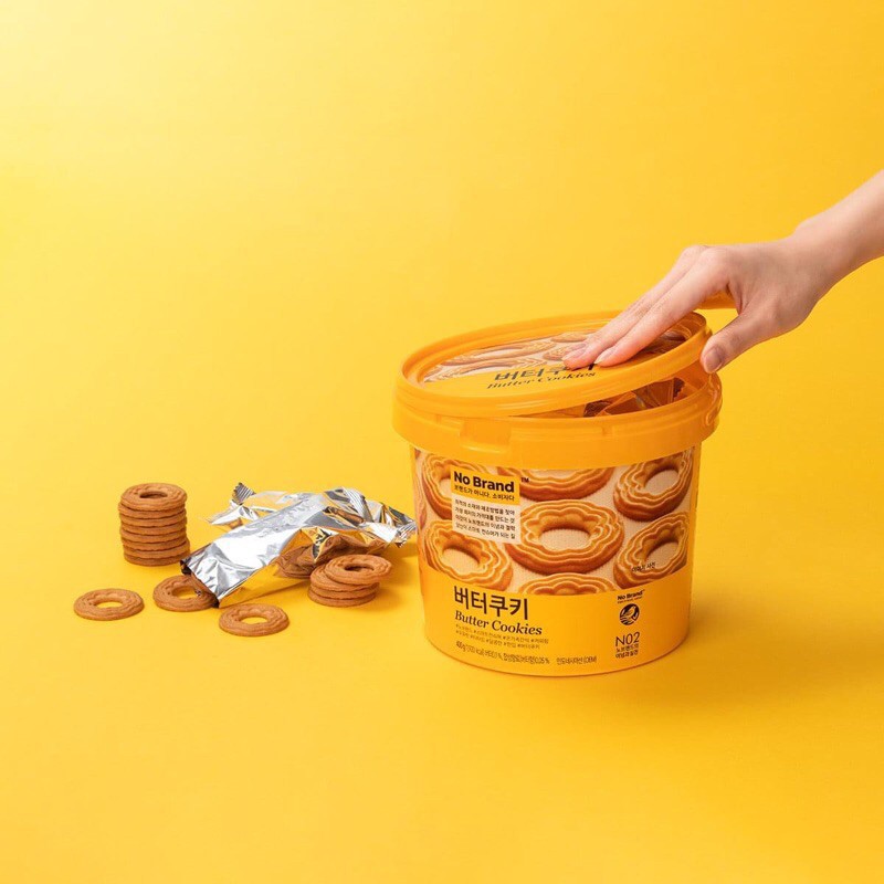Bánh Quy Xô Vị Bơ Hàn Quốc No Brand Hộp 400g