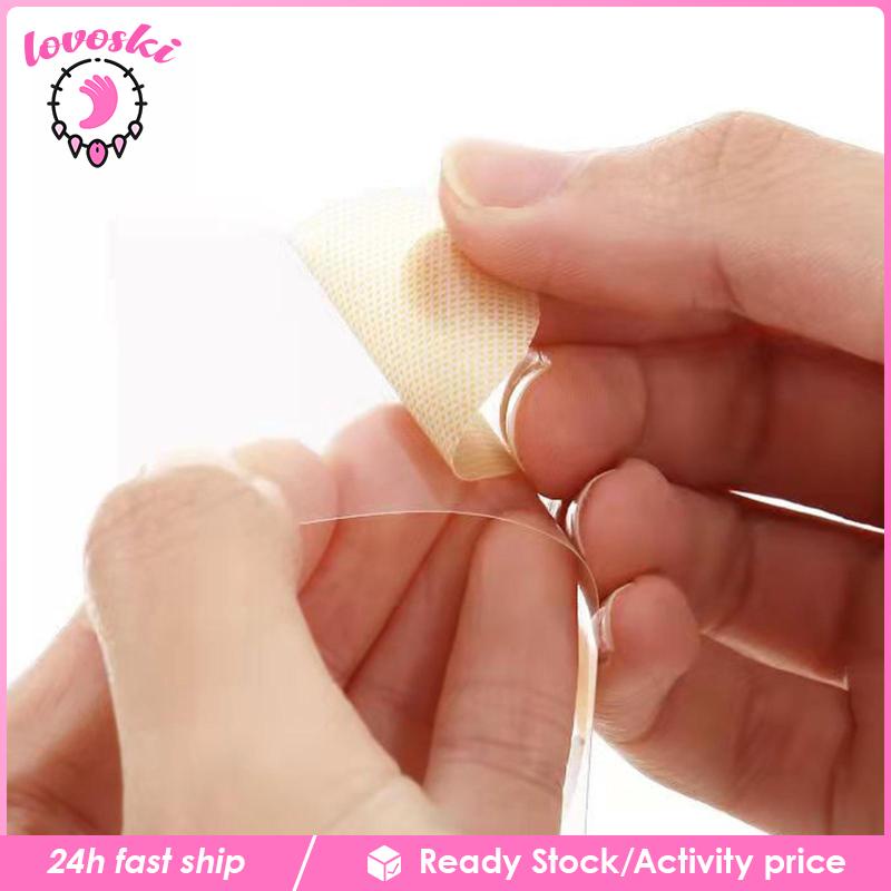 Bộ 60 Miếng Dán Núm Vú Giả Hình Tròn Màu Trong Suốt Chống Chảy Xệ Cho Nam Và Nữ