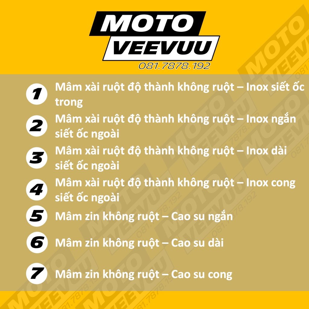 Van xe máy không ruột , vòi xe máy không ruột , van lốp không ruột