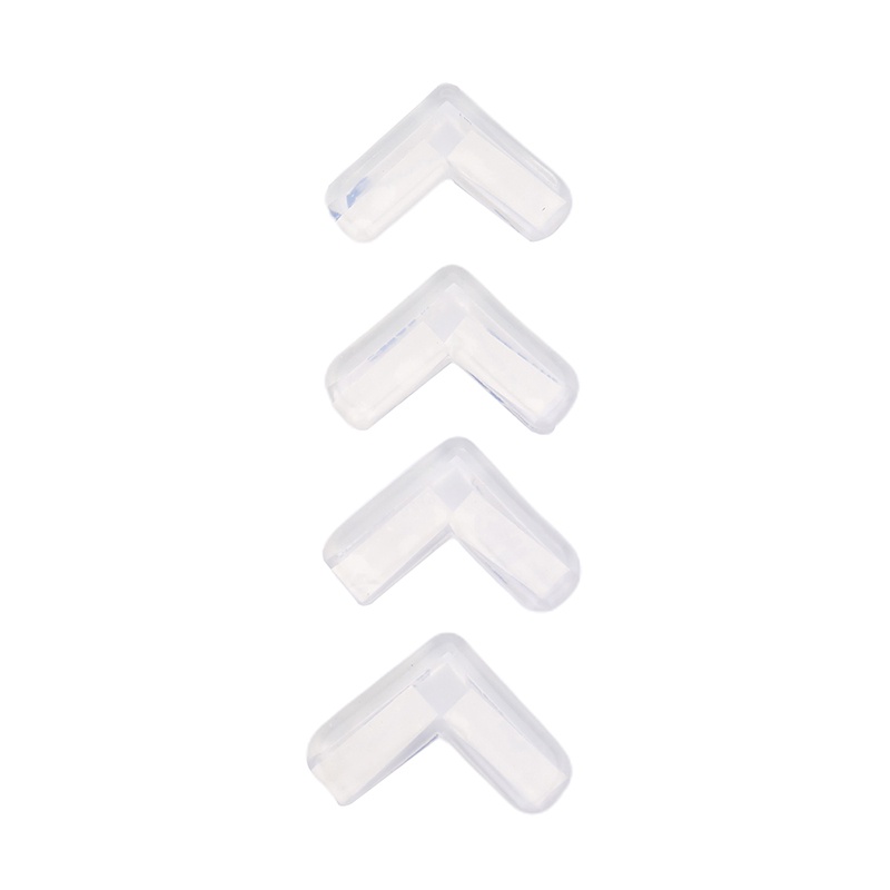 Bộ 4 Miếng Bọc Cạnh Bàn Bằng Silicone Chống Va Chạm Bảo Vệ An Toàn Cho Bé F2Vn