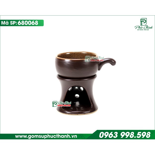 Bếp đun cafe gốm sứ Bát Tràng gốm Phúc Thành