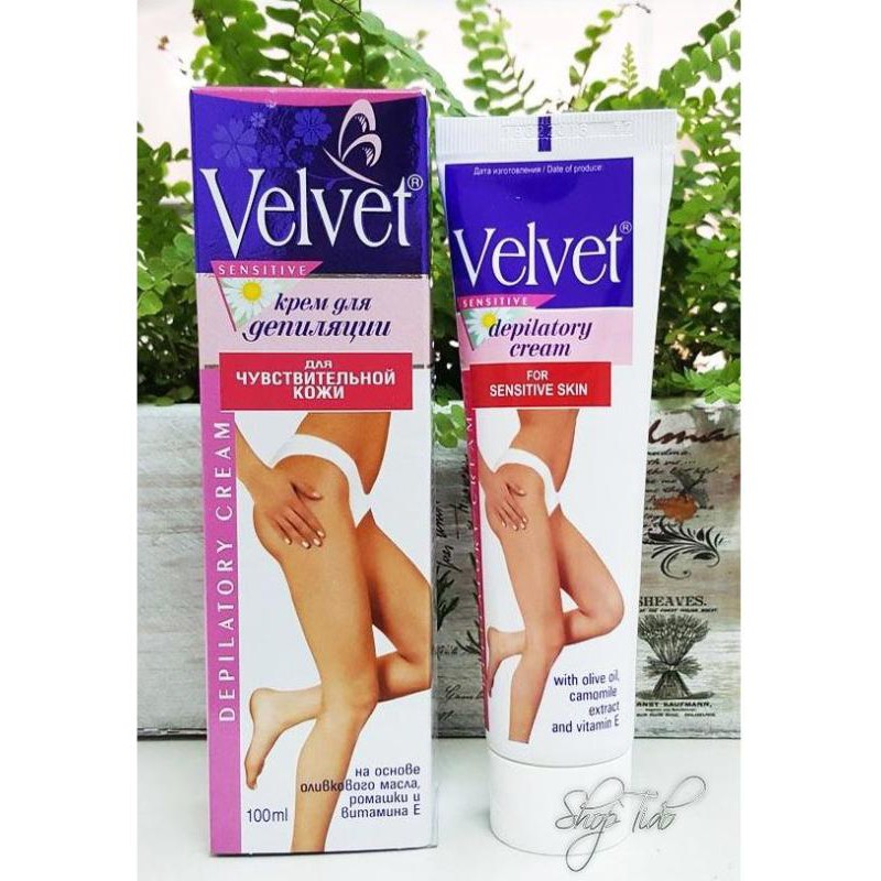 Kem tẩy lông Tay & chân Velvet Depilatory Cream 100ml
