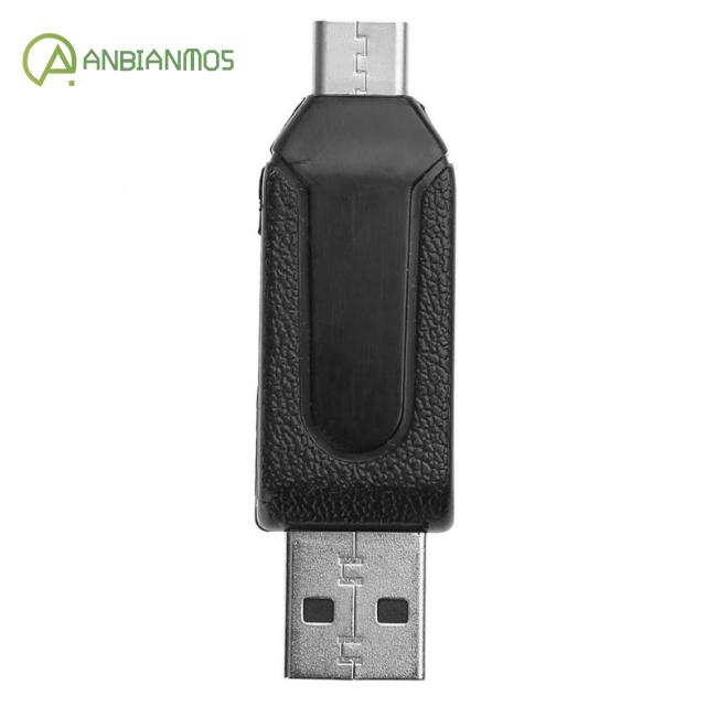 Portable High Speed 480Mbps OTG USB2.0 Type-C USB 3.1 Memory Card Reader for SD TF Micro SD Card