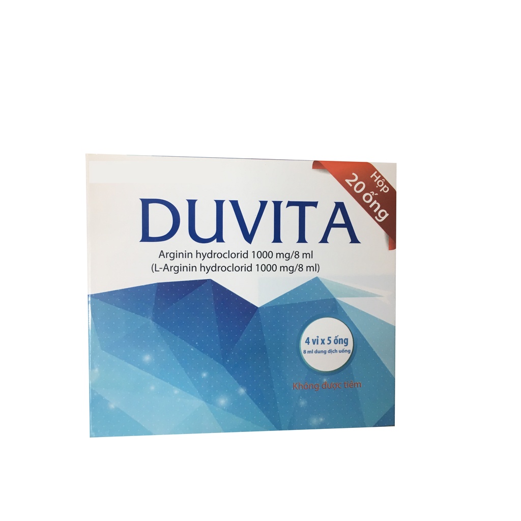 Bổ gan Duvita tăng cường chức năng gan, bảo vệ gan ( hộp 20 ống )