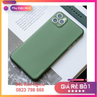 Ốp lưng Memumi Nhám Chống Bám Vân Tay, Mồ Hôi 0.3mm Cho iPhone 13 pro max/ 12 pro max/ 11 pro max/ xs max