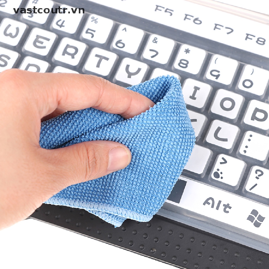 Set 2 Khăn Lau Kính / Màn Hình Điện Thoại / Ống Kính camera Bằng Sợi Siêu Nhỏ