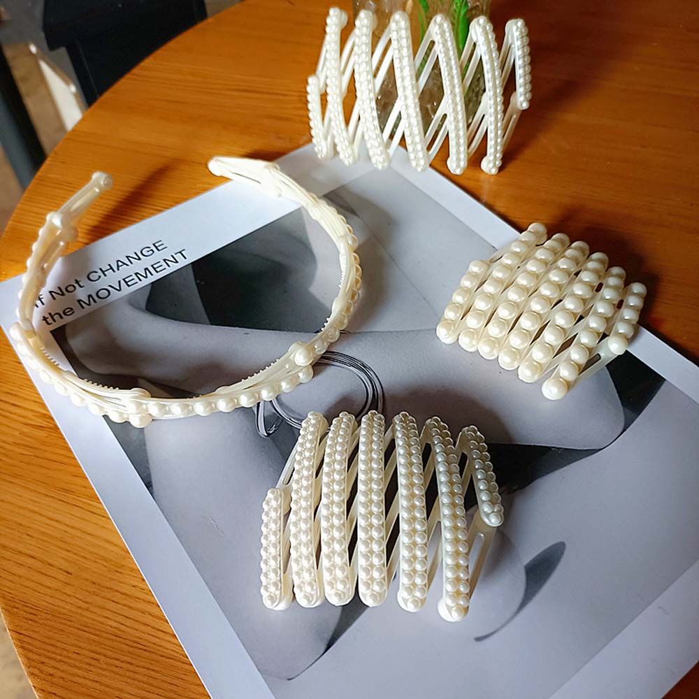 Băng Đô Cài Tóc Chống Trượt Có Thể Gấp Gọn Phong Cách Hàn Quốc Thời Trang Cho Nữ