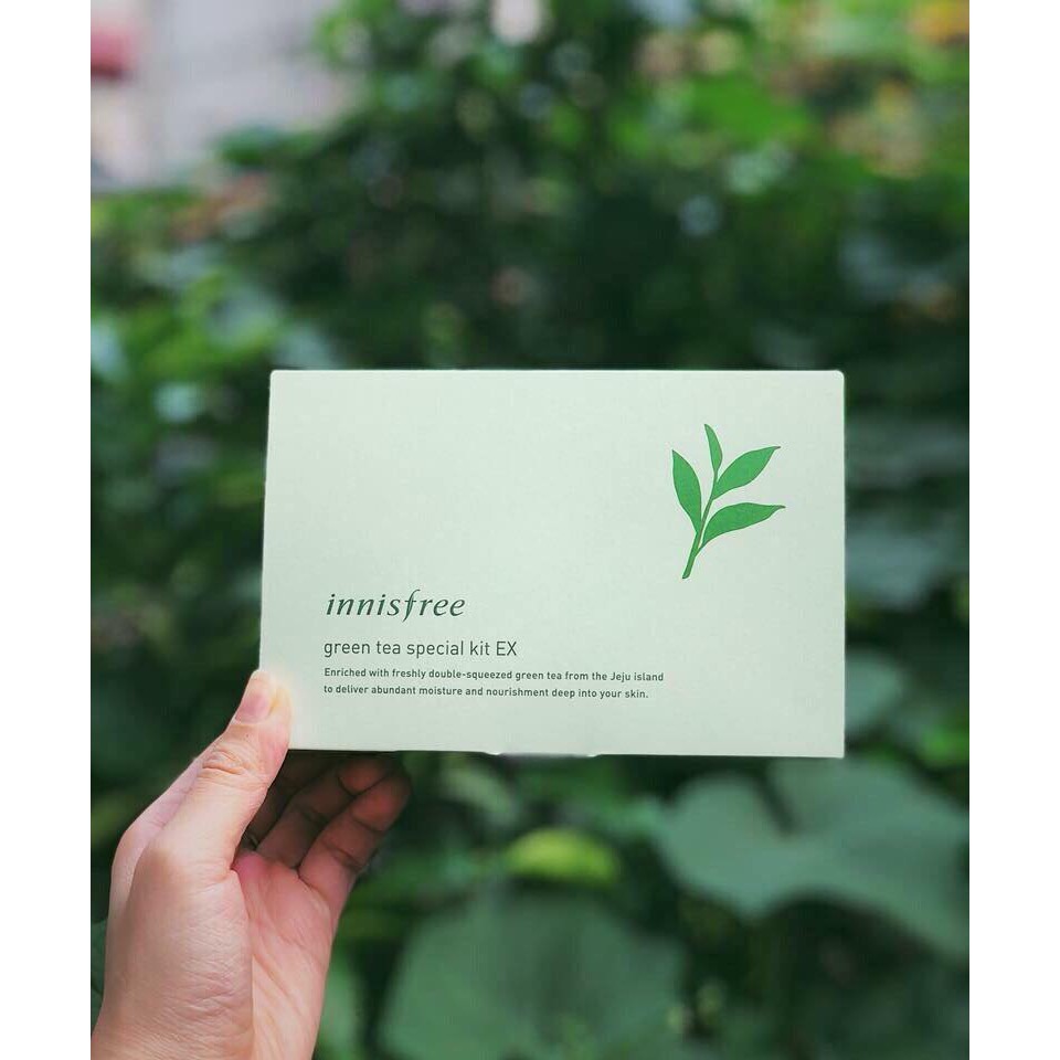 Bộ Kit Dưỡng Da Trà Xanh 4 Món Innisfree Green Tea Special Kit EX