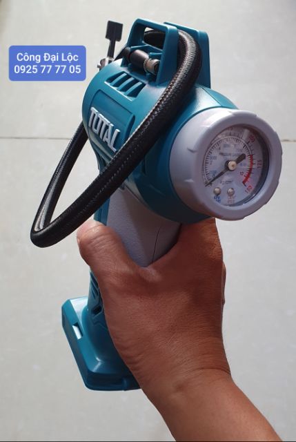 Máy bơm hơi dùng pin 20v Total TACLI2001