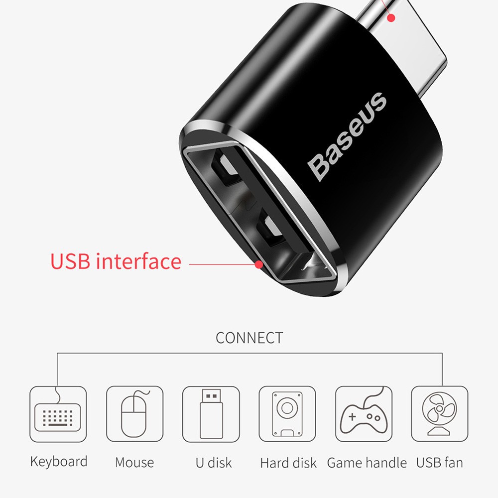 [new]  USB To Type C OTG Adapter USB USB-C Male To Micro USB Type-c Female Converter For Macbook Samsung S20 USBC OTG Connector