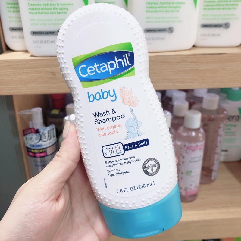 Sữa tắm gội toàn thân cho bé Cetaphil Baby ( 230mL )