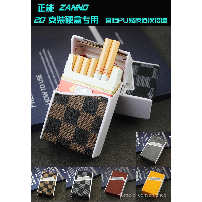 Mới Hộp Đựng Thuốc Lá Bằng Nhựa Cứng Và Da Mềm Trong Suốt Chất Lượng Cao 20cigarette