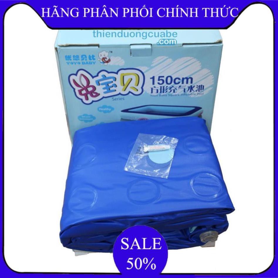 ✔️ bể phao bơi,Bể bơi phao trong nhà, hình chữ nhật kích thước 150cm  - Bảo hành úy tín 1 đổi 1