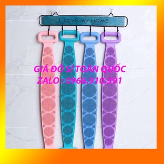 Đai Tắm Cọ Lưng Silicon