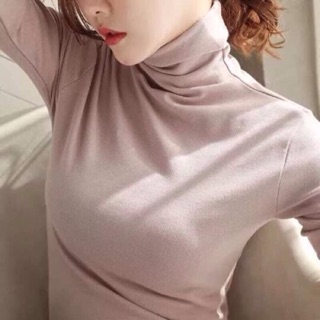 🌸🌸🌸 Áo giữ nhiệt nữ cổ cao 5 phân