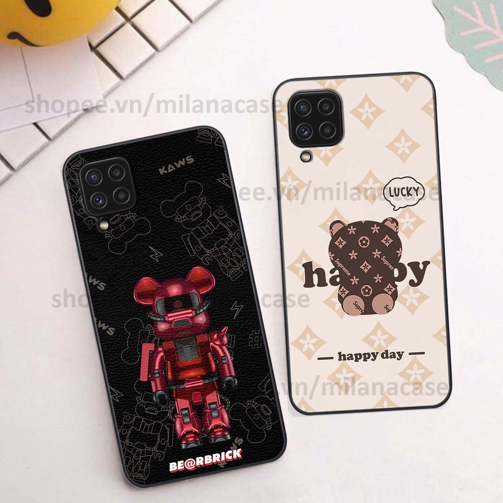 Ốp Samsung A22 4G / A22 5G gấu be@rBrick gấu Teddy Kaws siêu đẹp, phong cách, cá tính