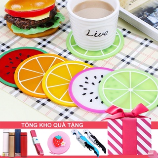 [Tổng Kho Quà] Combo 2 Miếng Lót Cốc - Lót Ly Lát Hoa Quả - Trái Cây C6 (Tùy Chọn) CDS1508