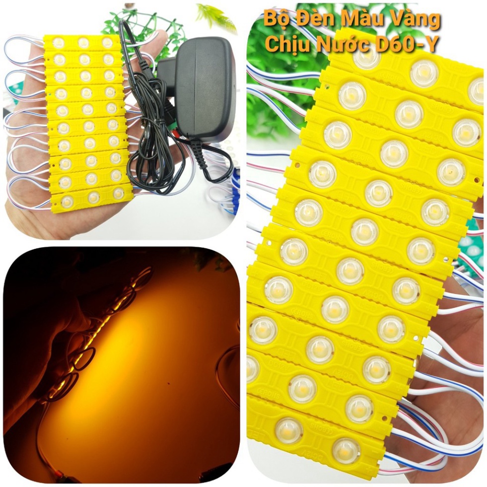 Bộ Đèn Led Chịu Nước 12V Thủy Sinh ❤️Đèn Led Bể Cá❤️Đèn Báo Sự Cố ❤️Led Trang Trí Nhà Cửa Siêu Bền
