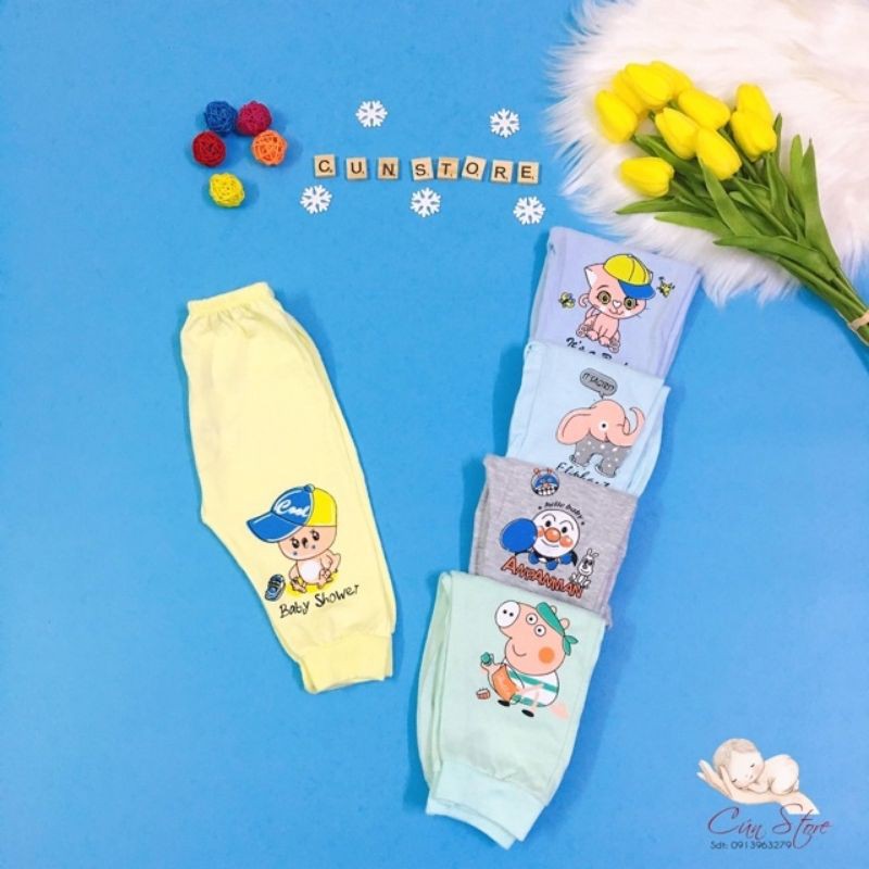 Quần Dài Chục Cotton Carter Cho Bé