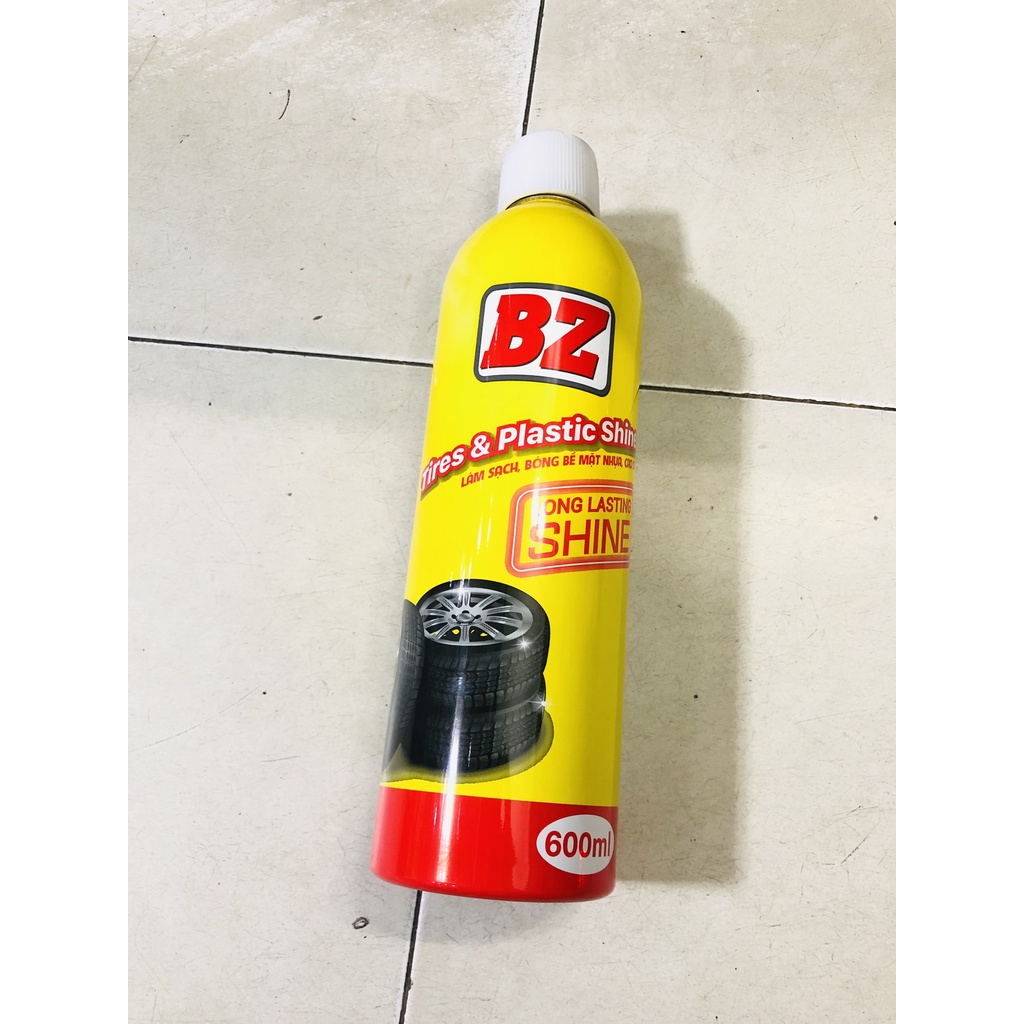 BZ Phục hồi nhựa nhám Và Đánh bóng màu sơn của xe ( Tặng kèm khăn 3M )