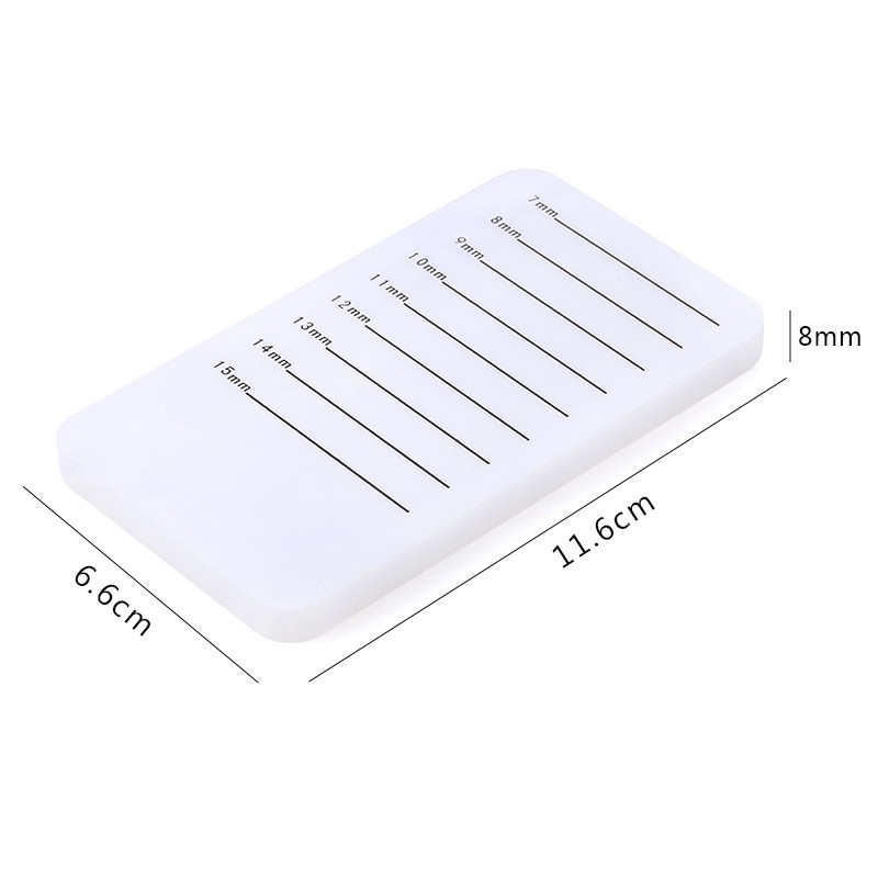 1PC tổ chức Acrylic keo Pallet Giàn đỡ Pallet let Lông mi giả
