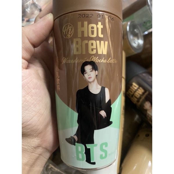 Vỏ Lon nước uống BTS Cold Brew.