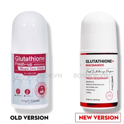 Lăn nách glutathionne mờ thâm khử mùi dưỡng trắng da 60ml chính hãng