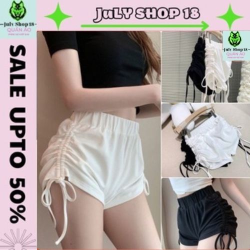 Quần đùi rút dây KA Closet Quần tập Gym, yoga, aerobic, thể thao. chất thun lạnh co dãn tốt VIDEO ẢNH THẬT CUỐI