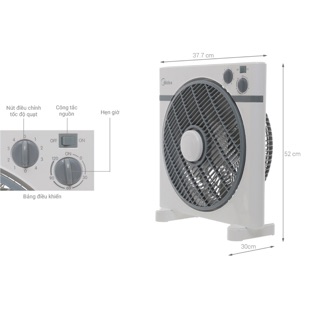Quạt hộp Midea KYT30-15A