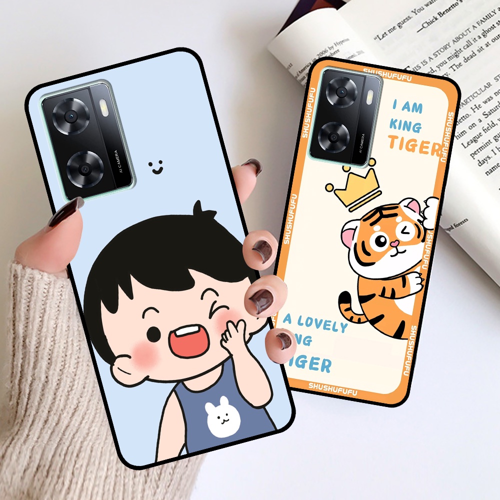 Ốp Oppo A57 4G in hình mickey, hổ, kingtiger siêu rẻ T19 - T24