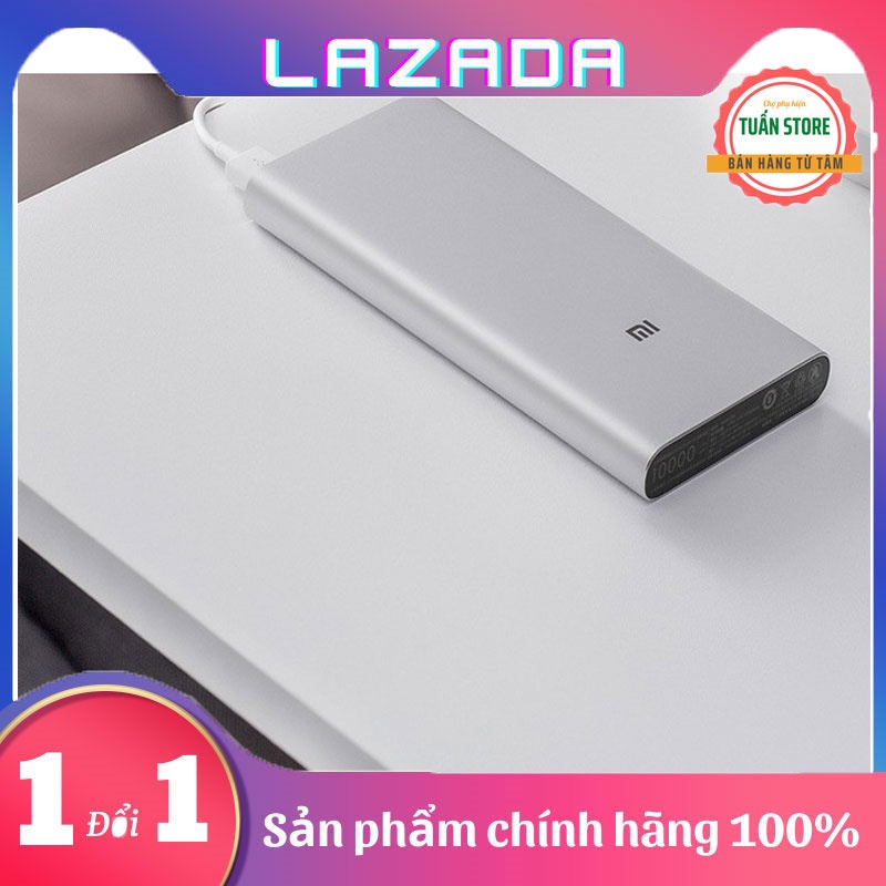 Pin Sạc Dự Phòng CHÍNH HÃNG Xiaomi 10000mAh Sạc Nhanh 18W Gen 3-VK TUẤN STORE