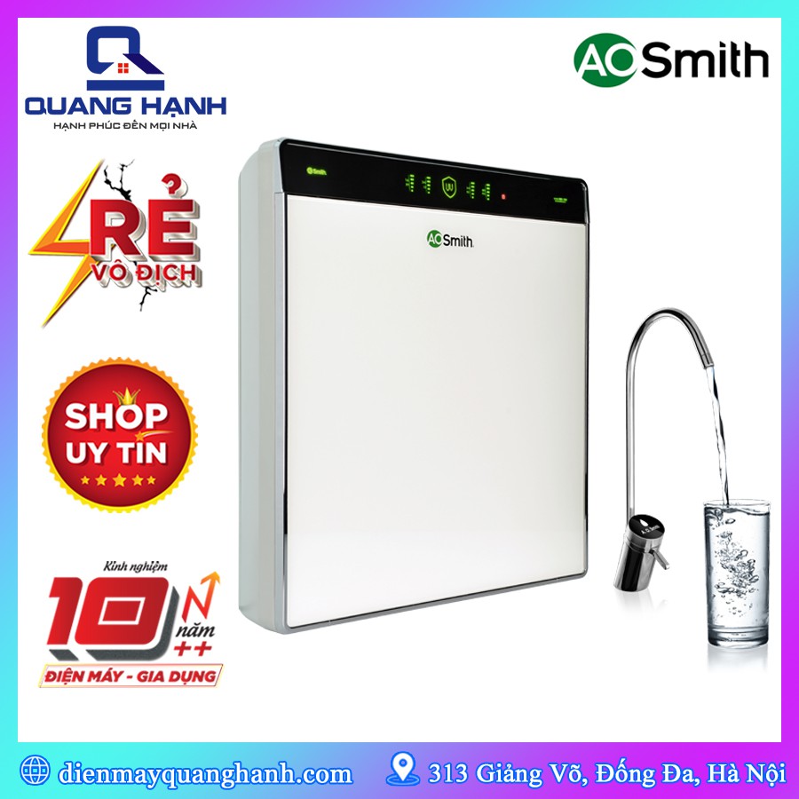 Máy Lọc Nước A. O. Smith AR600-U3 [Đèn UV, Hàng chính hãng]