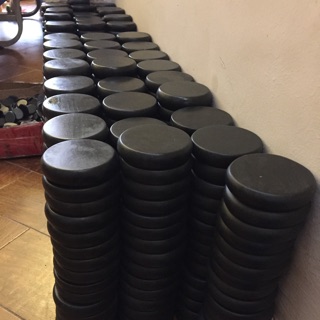 Đá massage tròn to 8x8 dùng massage