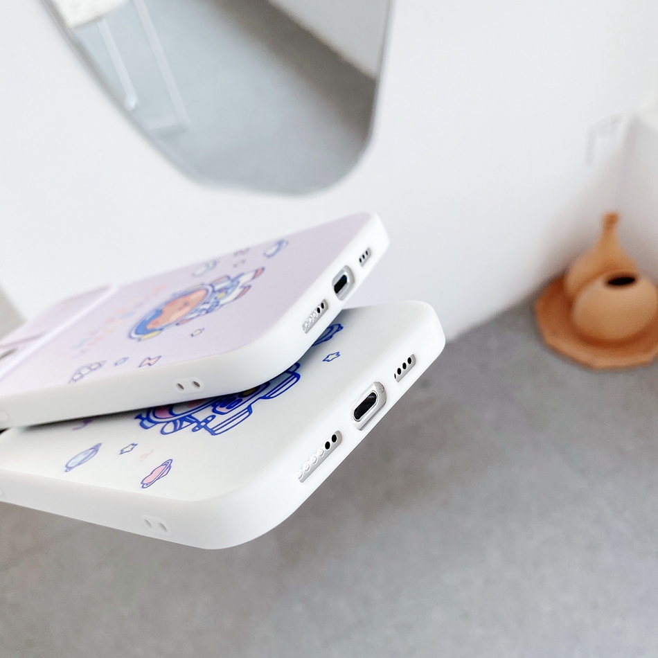 Ốp điện thoại silicon in vẽ hình chú gấu cho iPhone 12 11 Pro Max 7 8 Plus X XSMax 12pro 11pro Max XR 7+ 8+ 12mini | BigBuy360 - bigbuy360.vn