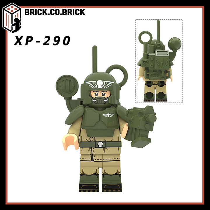Lego Warhammer 40K Đồ Chơi Lắp Ráp Lính Imperial Guard - Cận Vệ Đế Chế KT1037