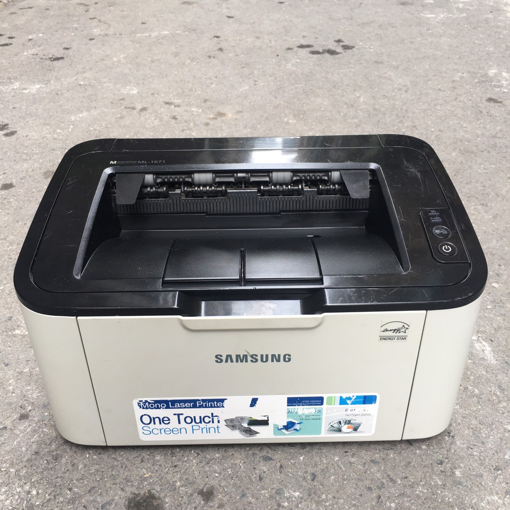 Máy in Samsung 1671 cũ - Máy in laser A4 1 mặt