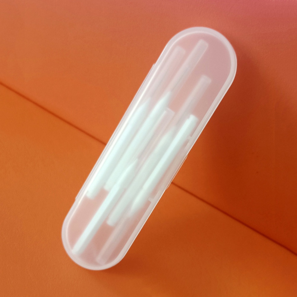 Bàn Chải Nylon Nhỏ Màu Trắng Làm Sạch Lỗ Chân Lông Chống Tắc Nghẽn Cho Lỗ Điện Thoại / Nhà Bếp