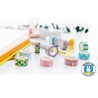 Set 4 cuộn mini Washi tape CẦU VỒNG