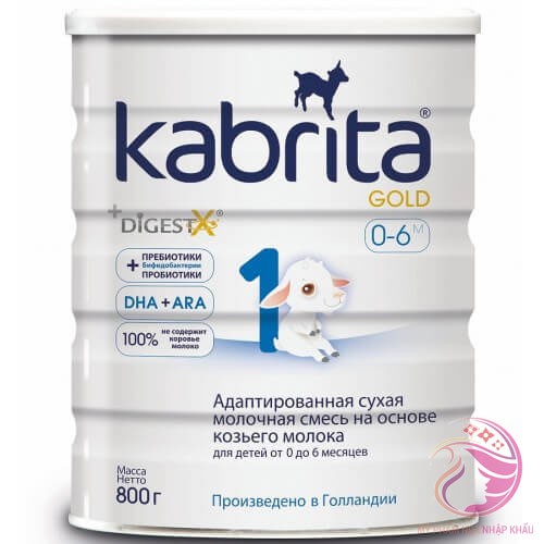 Sữa Dê Nga Kabrita Gold  800g đủ số 1,2,3,4