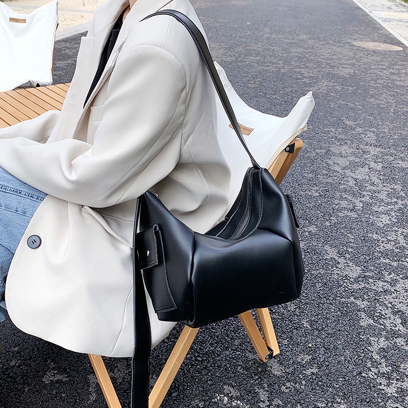 Túi xách nữ đeo vai, size to, phong cách vintage, retro - TX016