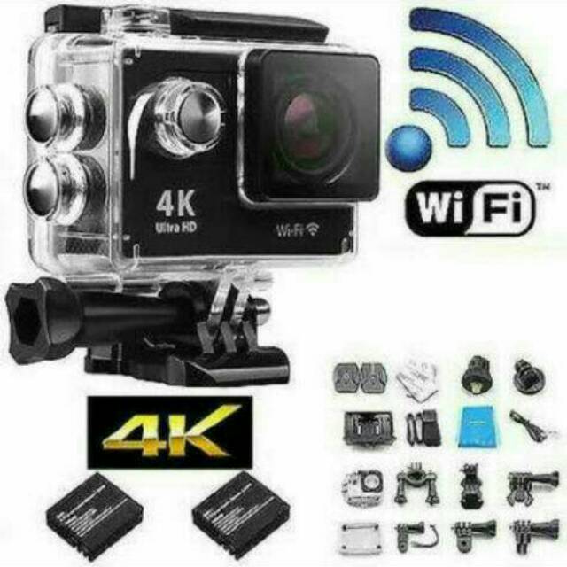 Kogan Camera Thể Thao Wifi 4k Ultra Hd Dv 16mega Pixel Chống Thấm Nước