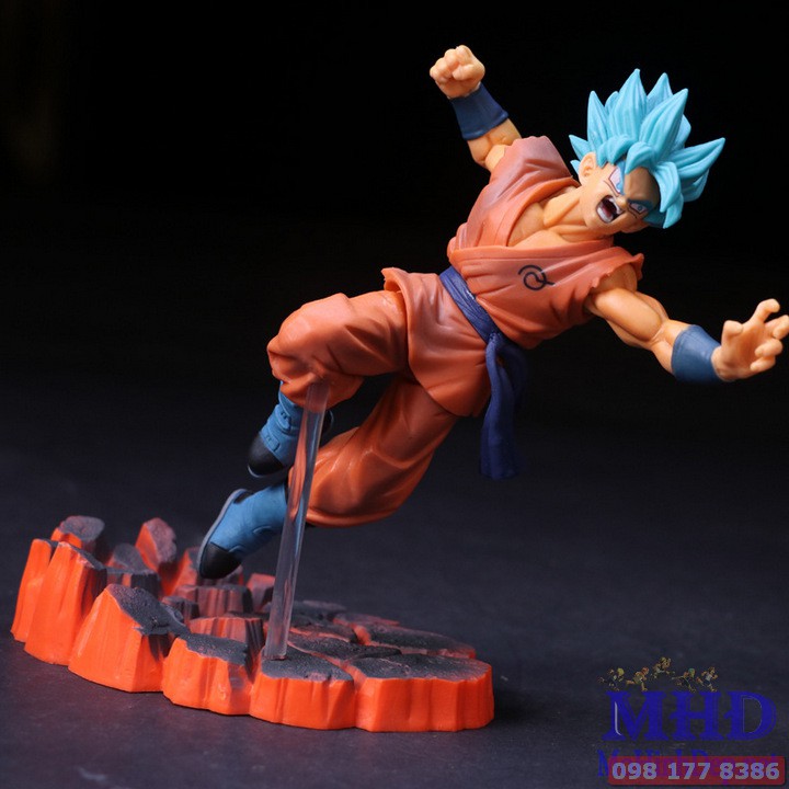 [MHĐ] Mô hình Figure Goku Blue SC Zokei 5 Battle - Dragon Ball