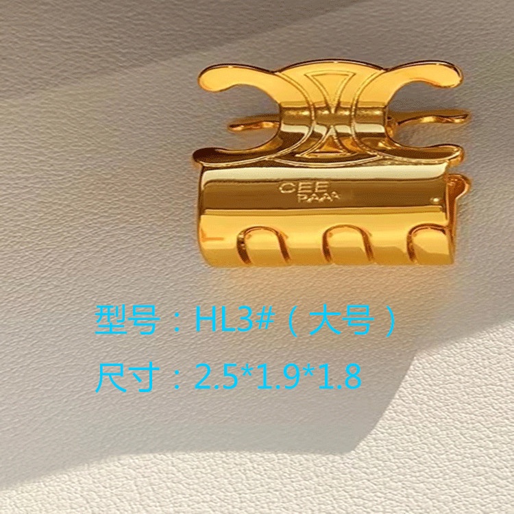 Kẹp Tóc Kim Loại Nhỏ Nhắn Phong Cách Công Chúa Arc de Triomphe